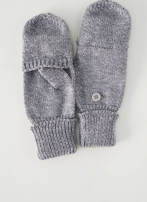 Mitaines gris SANS MARQUE pour femme