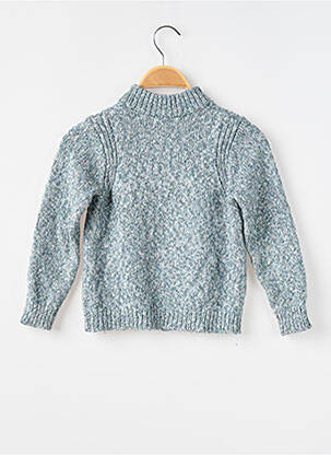 Gilet manches longues maille tricot vert CYRILLUS garçon