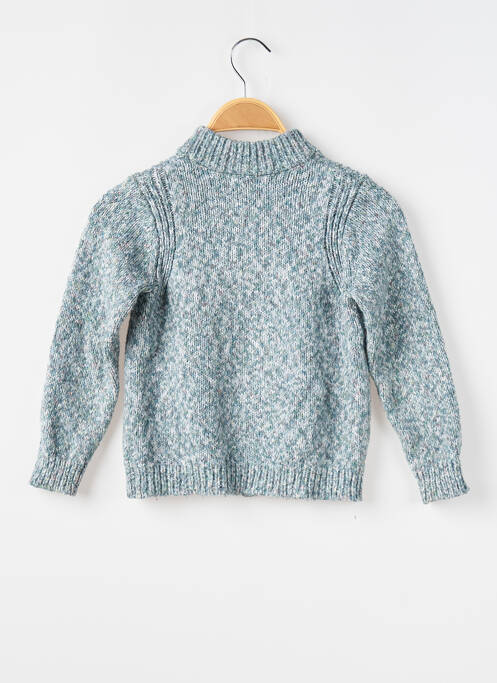 Gilet manches longues vert CYRILLUS pour garçon