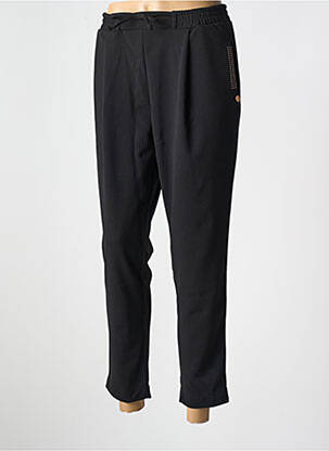 Pantalon 7/8 stretch taille normale noir LE BOUDOIR D'EDOUARD femme