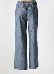 Pantalon droit bleu LE BOUDOIR D'EDOUARD pour femme seconde vue