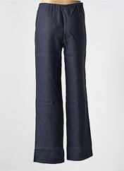 Pantalon droit bleu LE BOUDOIR D'EDOUARD pour femme seconde vue