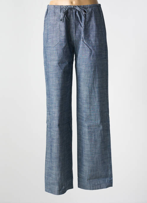 Pantalon droit bleu LE BOUDOIR D'EDOUARD pour femme