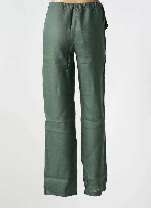 Pantalon droit vert LE BOUDOIR D'EDOUARD pour femme