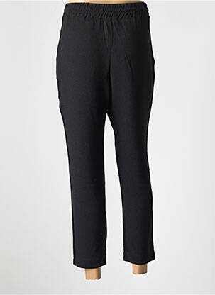 Pantalon 7/8 taille élastique taille normale noir LE BOUDOIR D'EDOUARD femme