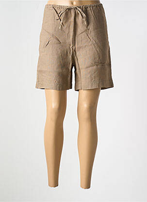 Short taille normale taille normale marron LE BOUDOIR D'EDOUARD femme
