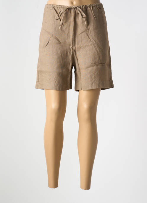 Short taille normale taille normale marron LE BOUDOIR D'EDOUARD femme