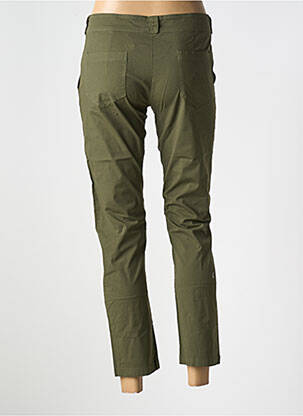 Pantalon flare stretch taille normale vert LE BOUDOIR D'EDOUARD femme