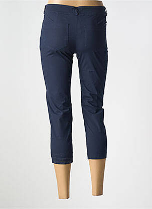 Pantacourt stretch taille normale bleu LE BOUDOIR D'EDOUARD femme