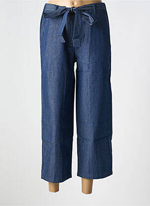 Pantalon 7/8 bleu LE BOUDOIR D'EDOUARD pour femme