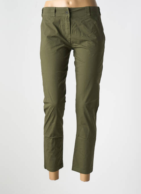 Pantalon flare stretch taille normale vert LE BOUDOIR D'EDOUARD femme