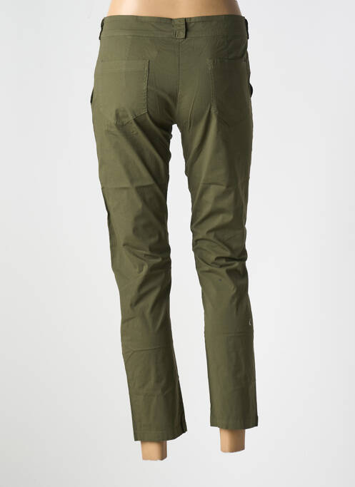 Pantalon flare stretch taille normale vert LE BOUDOIR D'EDOUARD femme