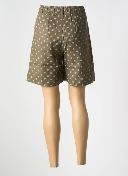 Bermuda vert LE BOUDOIR D'EDOUARD pour femme
