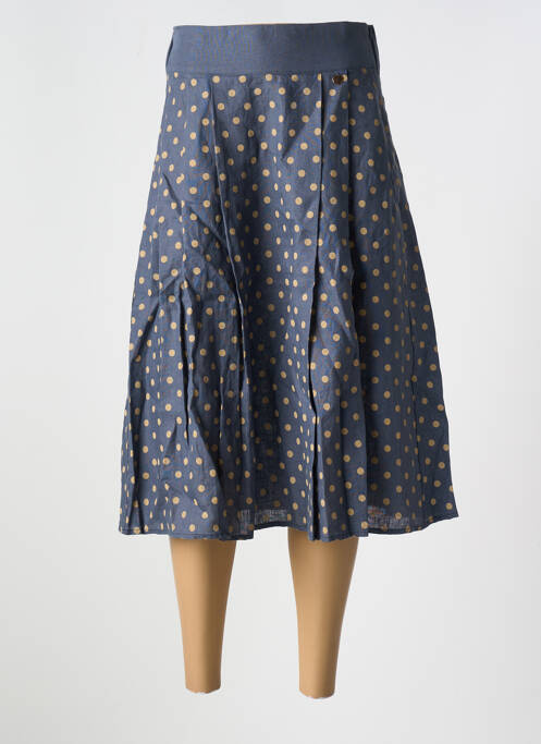 Jupe mi-longue gris LE BOUDOIR D'EDOUARD pour femme