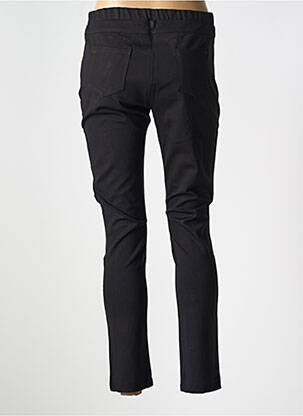 Pantalon slim taille élastique taille normale noir LE BOUDOIR D'EDOUARD femme