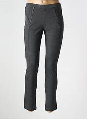 Pantalon slim gris LE BOUDOIR D'EDOUARD pour femme seconde vue