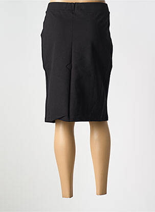 Jupe mi-longue stretch noir LE BOUDOIR D'EDOUARD femme
