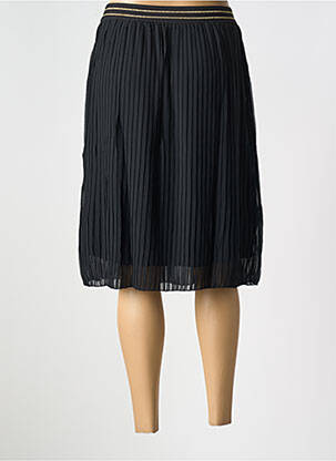 Jupe mi-longue coupe évasée noir LE BOUDOIR D'EDOUARD femme