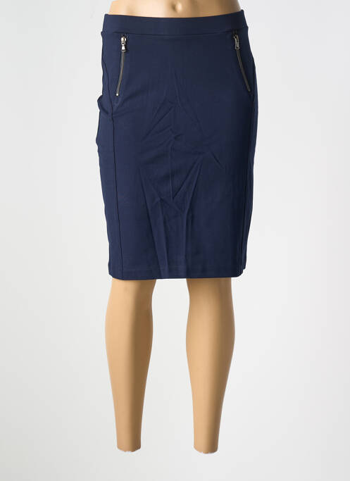 Jupe mi-longue bleu LE BOUDOIR D'EDOUARD pour femme