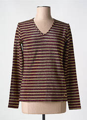 T-shirt violet LE BOUDOIR D'EDOUARD pour femme seconde vue