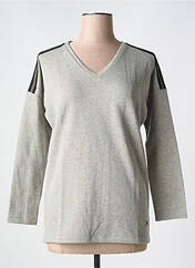 Sweat-shirt gris LE BOUDOIR D'EDOUARD pour femme seconde vue