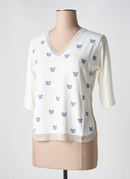 Top beige LE BOUDOIR D'EDOUARD pour femme