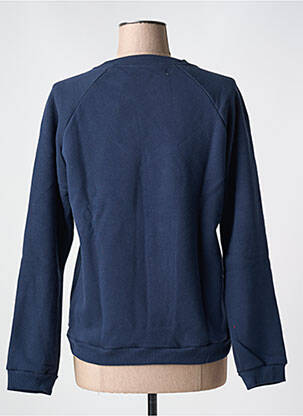 Sweat-shirt manches longues manches longues bleu LE BOUDOIR D'EDOUARD femme