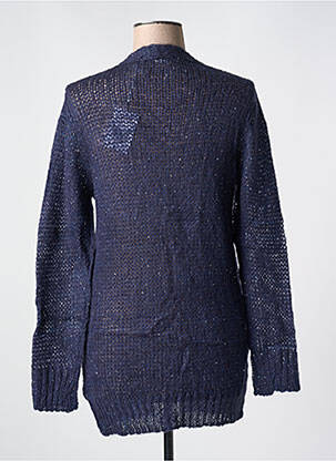 Gilet manches longues manches longues bleu LE BOUDOIR D'EDOUARD femme