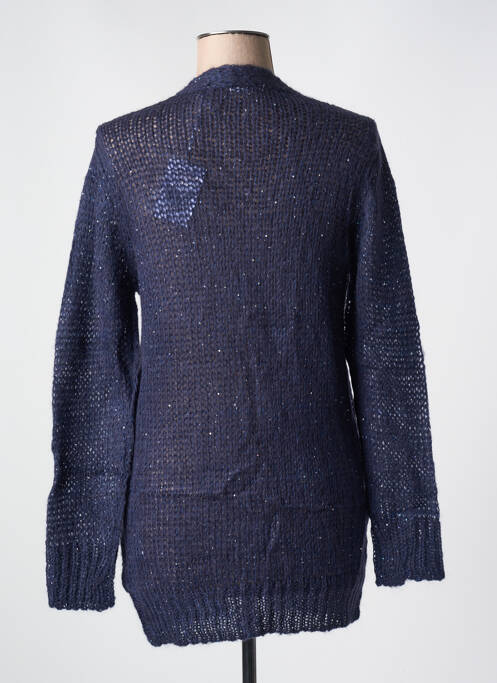 Gilet manches longues bleu LE BOUDOIR D'EDOUARD pour femme