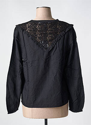 Blouse manches longues manches longues noir LE BOUDOIR D'EDOUARD femme