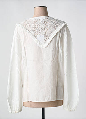 Blouse manches longues manches longues blanc LE BOUDOIR D'EDOUARD femme