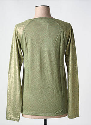 T-shirt manches longues manches longues vert LE BOUDOIR D'EDOUARD femme