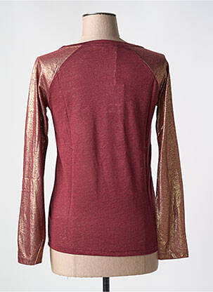 T-shirt manches longues manches longues rouge LE BOUDOIR D'EDOUARD femme