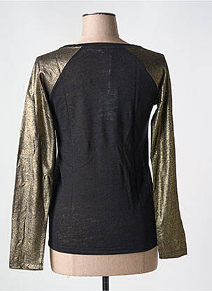 T-shirt manches longues manches longues noir LE BOUDOIR D'EDOUARD femme