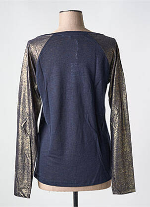 T-shirt manches longues manches longues bleu LE BOUDOIR D'EDOUARD femme