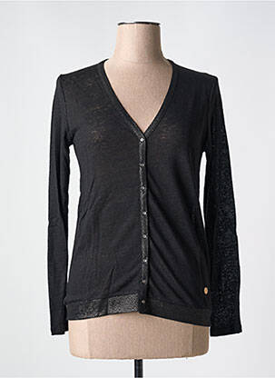 Boléro manches longues noir LE BOUDOIR D'EDOUARD femme