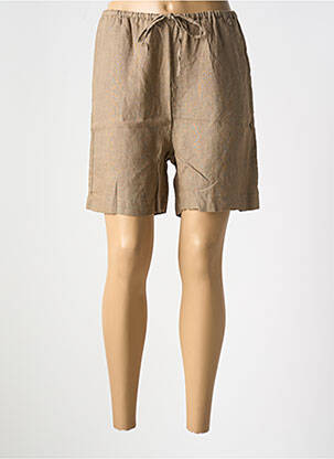 Short taille normale taille normale marron LE BOUDOIR D'EDOUARD femme