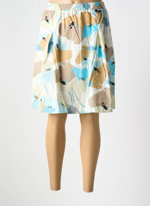 Jupe mi-longue bleu LE BOUDOIR D'EDOUARD pour femme