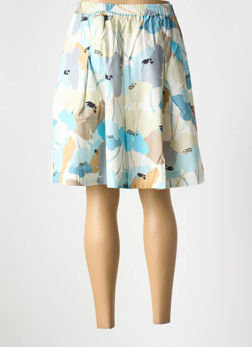 Jupe mi-longue bleu LE BOUDOIR D'EDOUARD pour femme