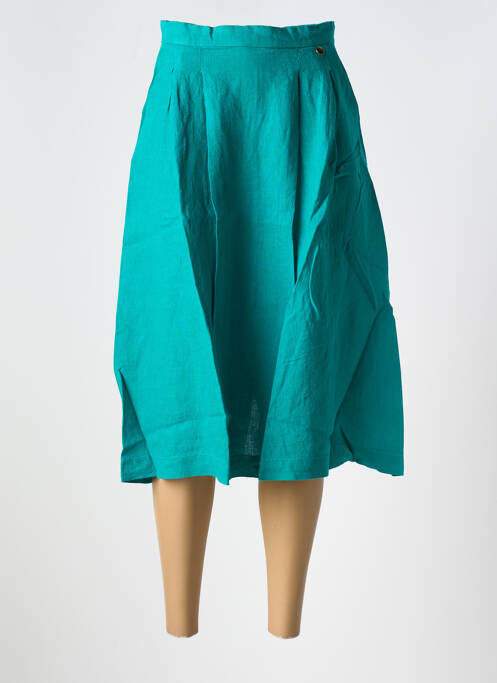 Jupe mi-longue vert LE BOUDOIR D'EDOUARD pour femme