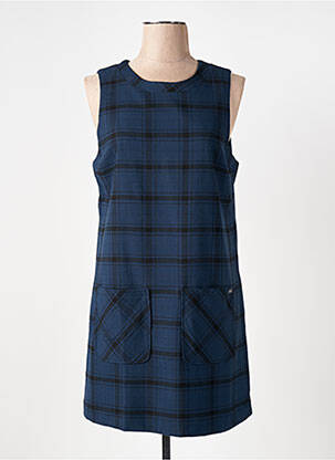 Robe courte sans manche sans manche bleu PEPE JEANS femme