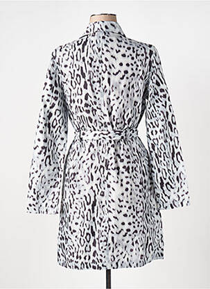 Trench poches sans capuche gris SCHOOL RAG femme