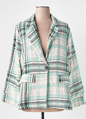 Blazer poches vert CHERRY PARIS femme