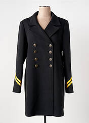 Manteau long noir CHATTAWAK pour femme seconde vue