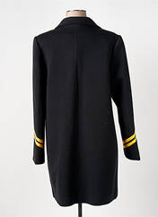 Manteau long noir CHATTAWAK pour femme seconde vue