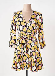 Robe courte jaune COMPAÑIA FANTASTICA pour femme seconde vue