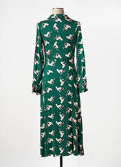 Robe longue vert COMPAÑIA FANTASTICA pour femme seconde vue
