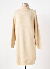 Robe pull beige COMPAÑIA FANTASTICA pour femme seconde vue