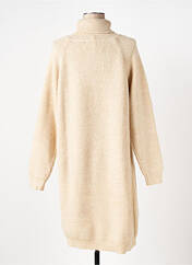 Robe pull beige COMPAÑIA FANTASTICA pour femme seconde vue