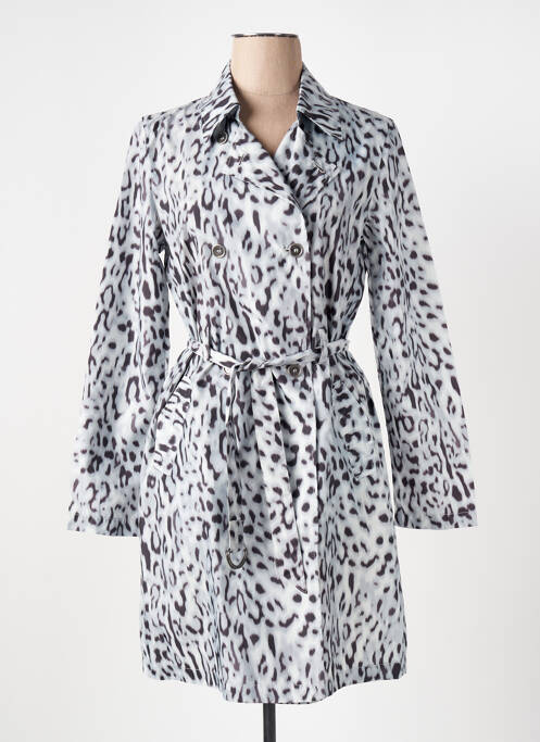 Trench poches sans capuche gris SCHOOL RAG femme